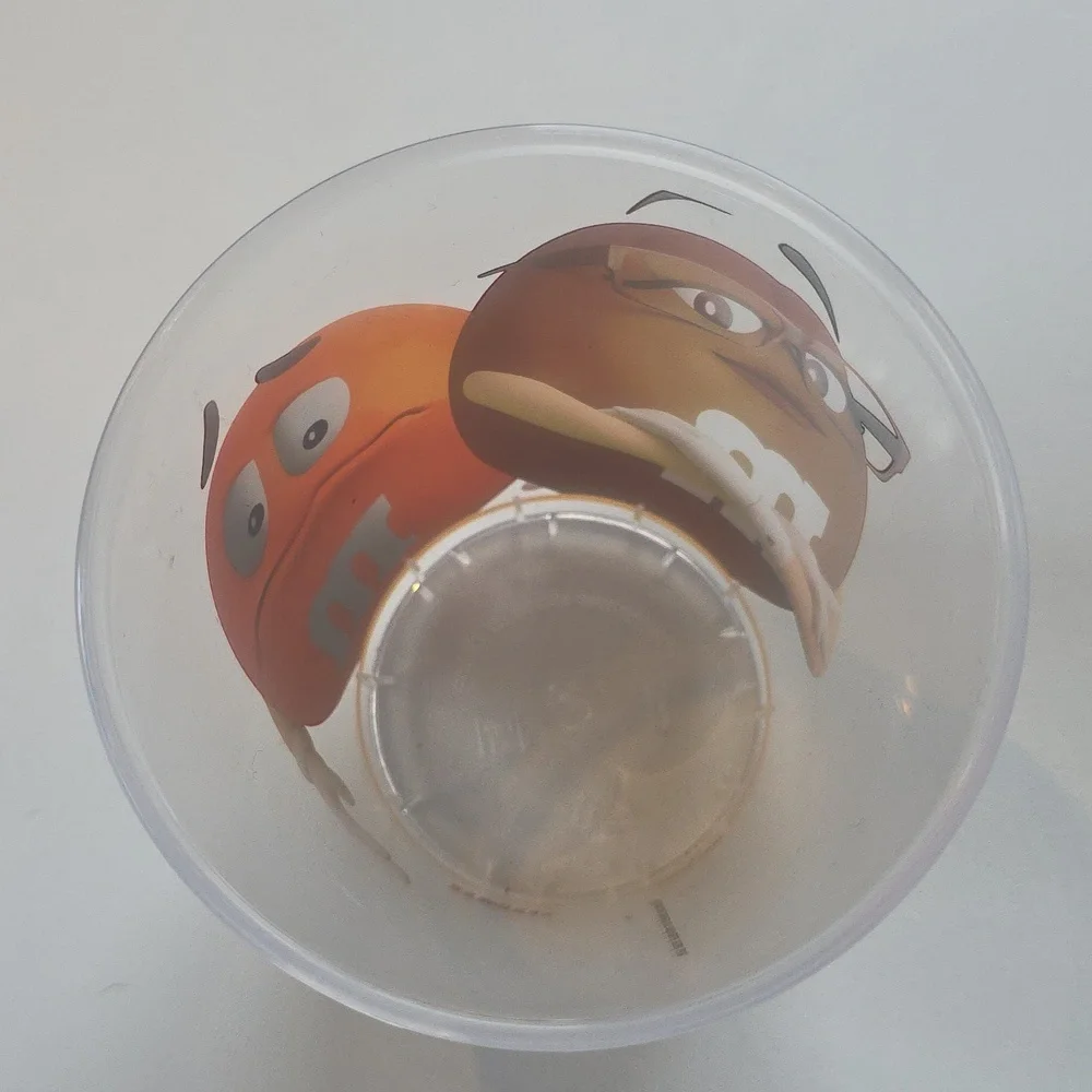 M&M'S Storage Cup with Yellow Lid